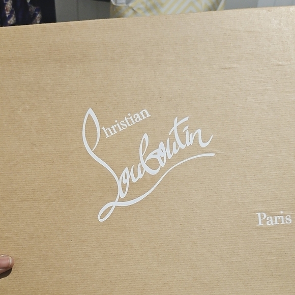 Christian Louboutin Black Heeled Boots with Red Soles - Picture 9 of 10